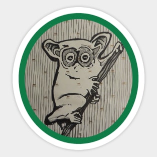 Tree Monkey Sticker